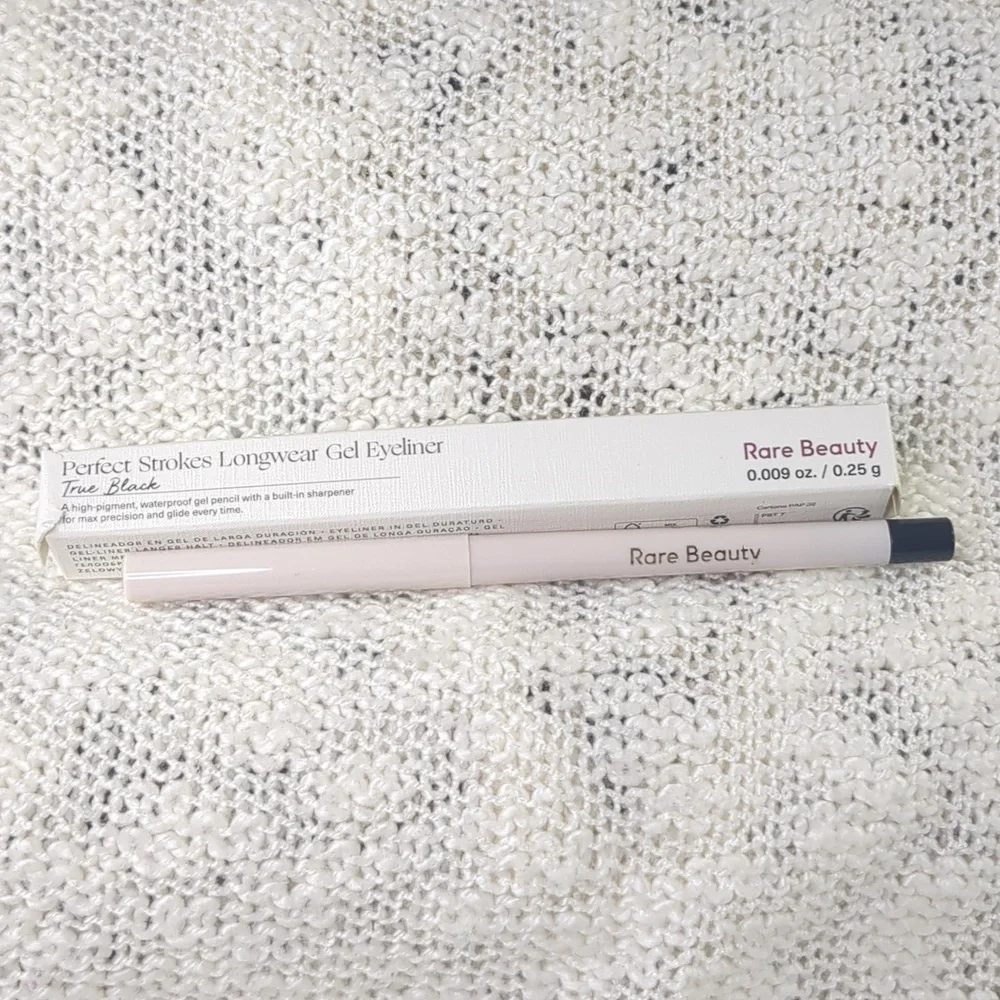 Rare Beauty Perfect Strokes True Black Longwear Gel Eyeliner, 0.25g/0.009 oz